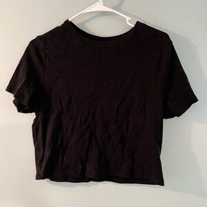 No Boundaries Black Crop Top